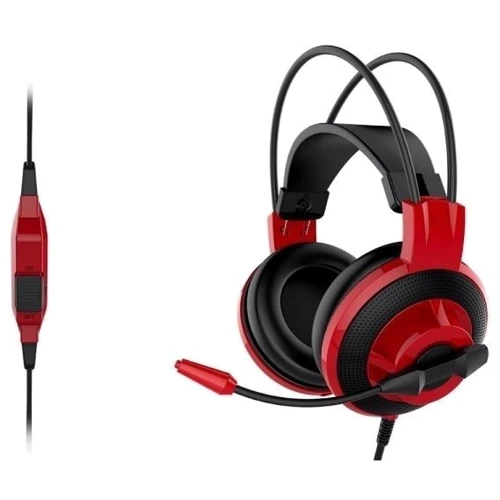 Наушники MSI DS501 GAMING Headset (White packing) (S37-2100921-SV1): Тип конструкции накладные