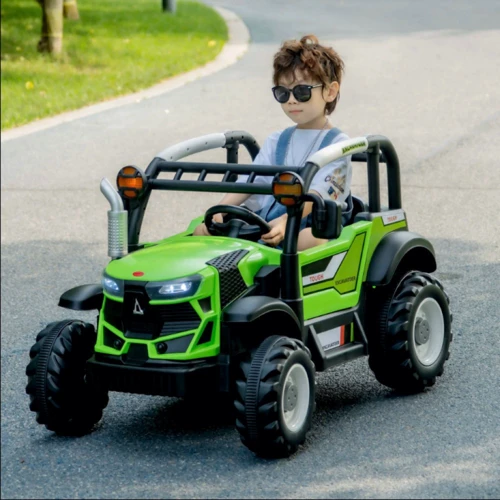 Детский электромобиль Bambi Racer Трактор, зеленый (M 5073EBLR-5): Вид трактор