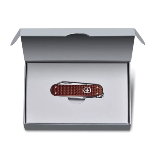 Мультитул Victorinox Classic SD Precious Alox Hazel Brown 58мм/5функцій/рифлений коричневий (0.6221.4011G): Вага, г 17