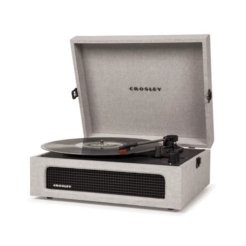 Виниловый проигрыватель Crosley Voyager (Grey): Материал тонарма Алюминий