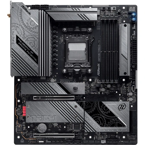 ASRock X870E Taichi Lite: Разъемы на задней панели HDMI, Ethernet RJ-45, USB Type-C, USB 2.0, USB 3.2 Gen 1, USB 3.2 Gen 2