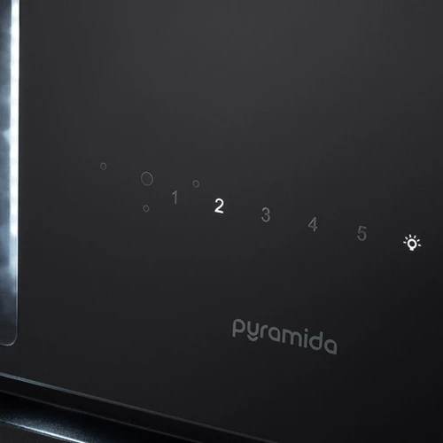 Вытяжка Pyramida ABH 52 SRC (1150) GBL: Рекомендуемая площадь помещения (при высоте 2,7 м), м² более 28,5
