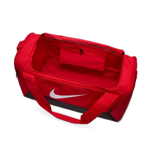 Сумка Nike Nk Brsla S Duff - 9.5 41L черно-красная Уни 51x28х28 см (DM3976-657): Цвет красный