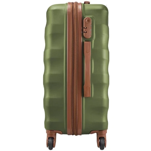 Чемодан Semi Line 28" (L) Green (T5710-3): Фактура Гладкая