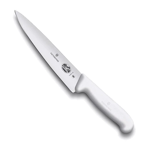 Кухонный нож Victorinox Fibrox Carving 19см с бел. ручкой (52007.19)