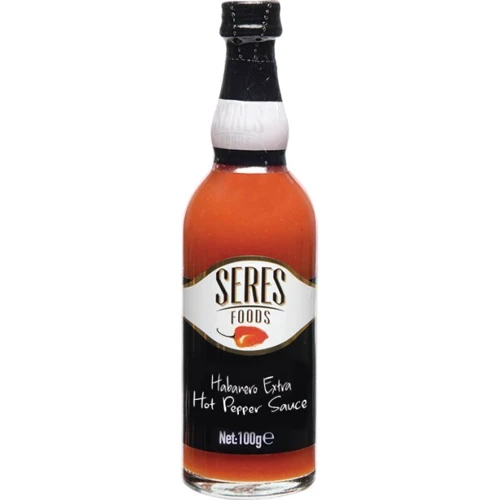 Соус хабанеро Seres Foods Habanero Extra Hot Pepper Sauce из острого перца 100 г (8699469140055)