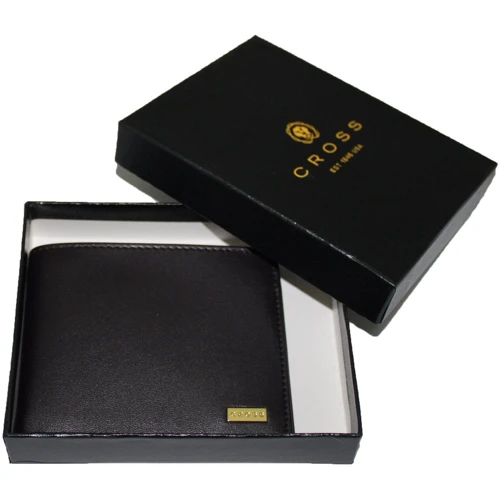 Чоловіче портмоне Cross Insignia Slim Wallet коричневе (248121B-2): Країна виробник Индия