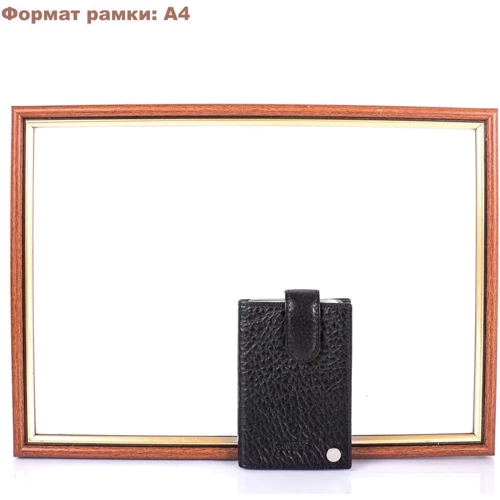 Мужская визитница Grass черная (SHI572-8) фото 7