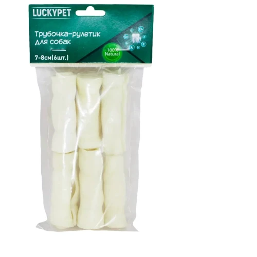 Ласощі Luсky Pet Трубочка рулетик №3 7-8 см 6 шт (551481)