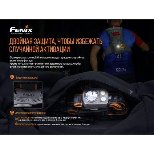 Фонарь туристический Fenix HP16R фото 16