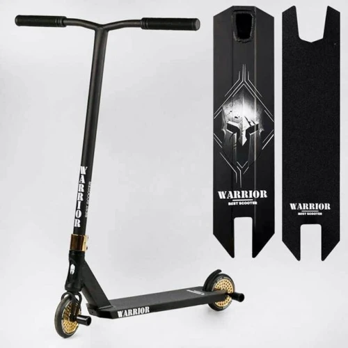 Самокат трюковий Best Scooter Warrior чорний (T-50615)