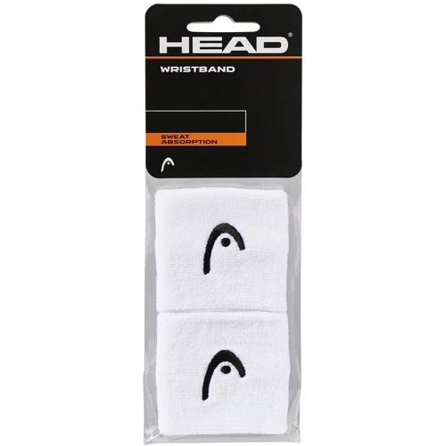 Напульсники HEAD 22 Wristband 2.5"285050 WH (726424938902)