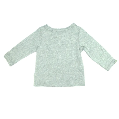 Лонгслів H & M б6446788 80 см сірий: Стать дівчинка