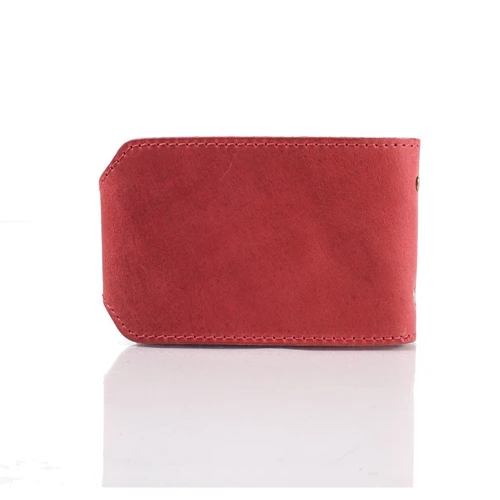 Жіноча візитниця DNK Leather червона (DNK-Cards-Hcol-H) фото 6