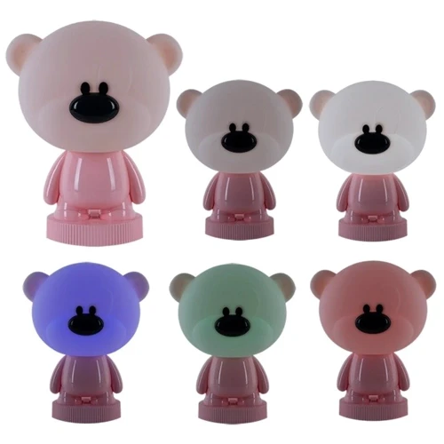 Светильник-ночник Kite LED с аккумулятором Bear (K24-490-2-2): Режим подсветки Разноцветный