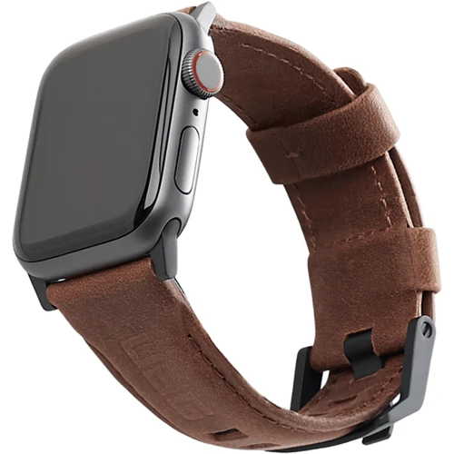 Аксессуар для Watch Urban Armor Gear UAG Leather Strap Brown (19149B114080) for Apple Watch 38/40mm: Производитель UAG