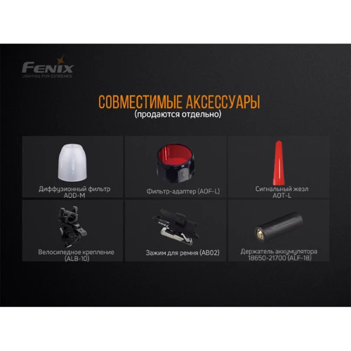 Ліхтар туристичний Фонарь Fenix TK22 V2.0 фото 15