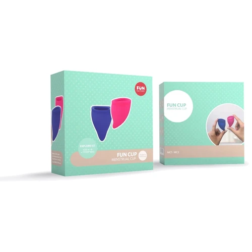 Набір менструальних чаш Fun Factory Fun Cup розмір А і B: Тип набір