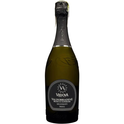 Вино ігристе Vedova Valdobbiadene Prosecco Superiore Millesimato Dry біле сухе 0.75 л (FSH_8020502027031)