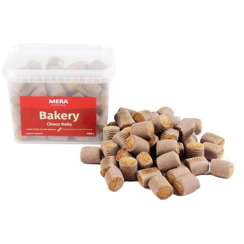 Лакомство для собак Mera Choco Rolls шоколадные рулетики для собак 3 см 400 г (7065)