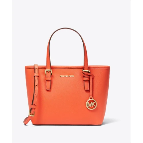 Женская сумка тоут Michael Kors оранжевая (193599759531)