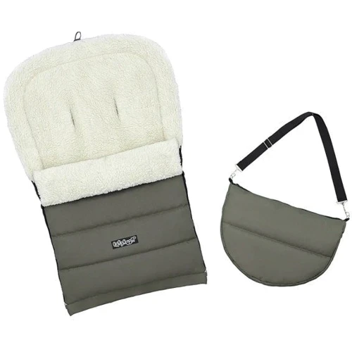Зимний конверт Babyroom Wool №20 с удлинением хаки (680590)