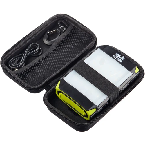 Фонарь туристический Фонарь кемпинговый SKIF Outdoor Light Shield Black/Green (389.00.23): Максимальное время работы, ч 45