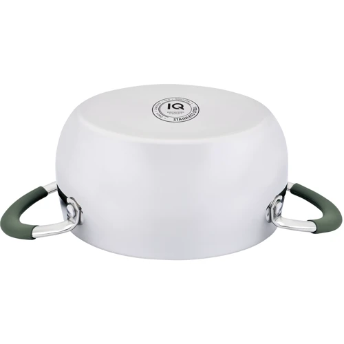 Кастрюля IQ Be Trendy с крышкой 24 см 5.7 л (IQ-2044-24): Материал корпуса Нержавеющая сталь