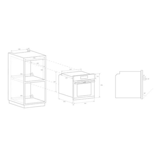Духова шафа електрична Haier HWO60SM2B9BH: Клас енергоспоживання A+