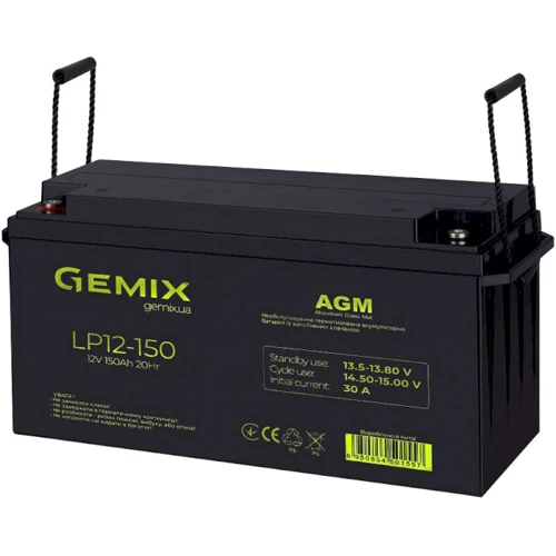 Gemix LP 12В 150 Ач (LP12150)