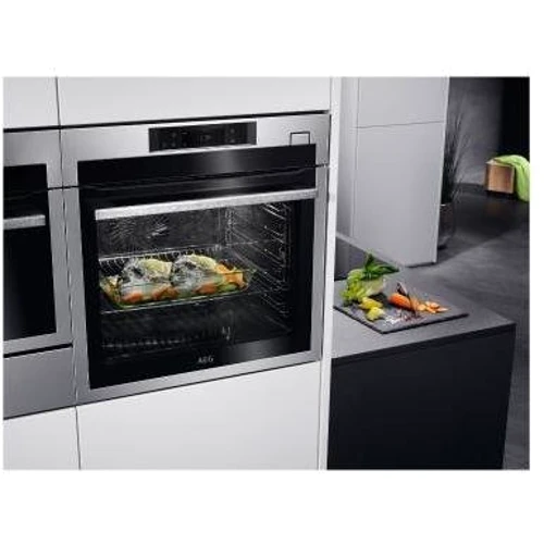 Духовой шкаф электрический AEG BSE782380M: Размеры 59.4 х 59.5 х 56.7 см