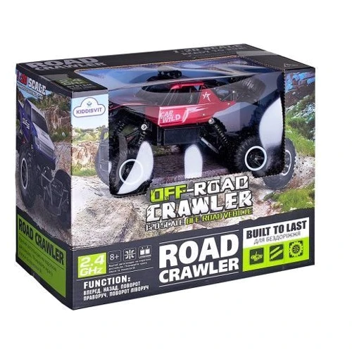 Машинка радиоуправляемая Sulong Toys Off-road crawler Сar vs Wild красная (SL-109AR)