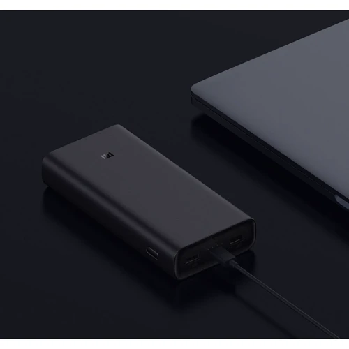 Внешний аккумулятор Xiaomi Mi Power Bank 3 20000mAh 2хUSB+USB-C 50W Black (PB2050ZM): Емкость батареи, мАч 20000
