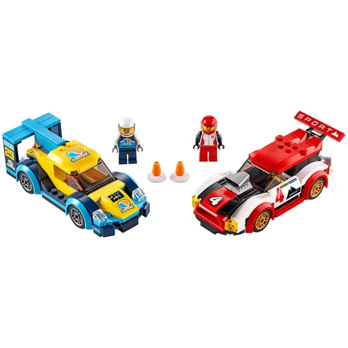 Конструктор LEGO City Гоночные автомобили (60256): Количество деталей, шт. 190