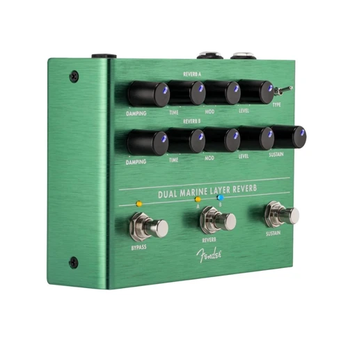 Педаль гитарных эффектов FENDER PEDAL DUAL MARINE LAYER REVERB (234563000): Тип эффекта Ревербератор