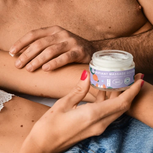 Масажна олія-лубрикант з ароматом та смаком кокосу Goliate Couple Gourmand Coco 50 мл