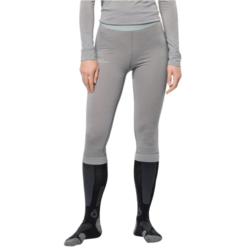 Термолосины Jack Wolfskin Alpspitze Wool Pants W 1808731_6555 42 (S) серые фото 1