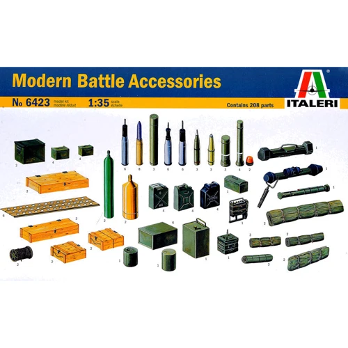 Набор Italeri Современное оборудование и боеприпасы (IT6423)