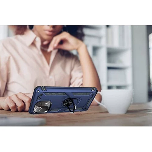 Чохол для телефона BeCover Military Blue for Xiaomi Mi 11 Lite / Mi 11 Lite 5G (706643): Плівка в комплекті немає