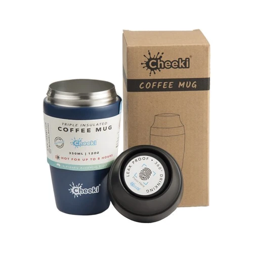 Термостакан Cheeki 350ml Coffee Mugs Leak Proof Sapphire Blue (OCC350SB): Об'єм, мл 350