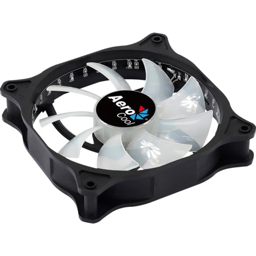 Кулер Aerocool Cosmo 12 FRGB Molex: Уровень шума, dB 23,9