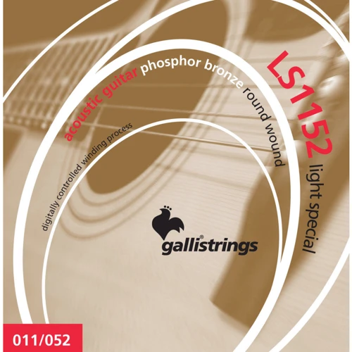 Струна для гітар Струни для акустичної гітари Gallistrings LS1152 LIGHT SPECIAL