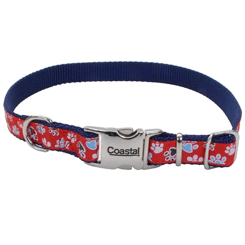 Нашийник Coastal Pet Attire Ribbon для собак червоний 1.6 смx30-46 см