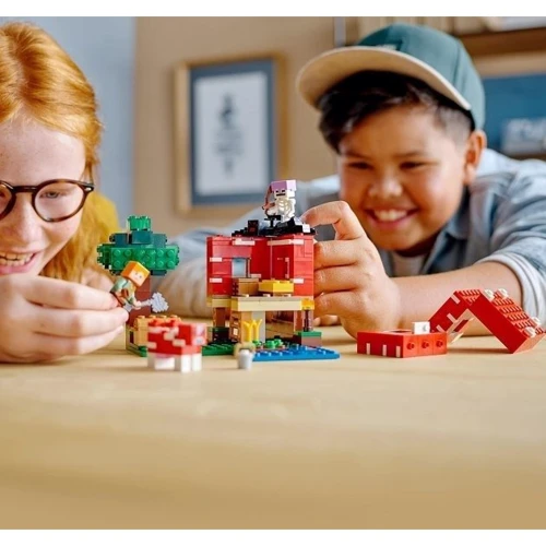 Конструктор LEGO Minecraft Грибний будинок 272 деталі (21179) фото 10