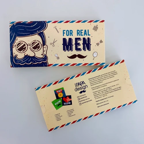 Шоколад Шоколадний набір Papadesign Small Real Men: Виробник PAPAdesign