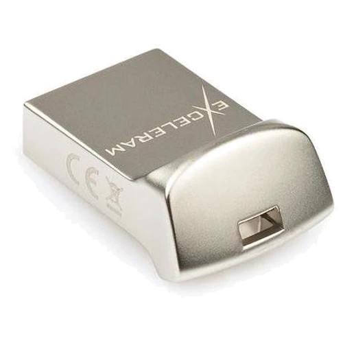 USB-флешка eXceleram 64GB U7M Series USB 3.1 Gen 1 Silver (EXU3U7MS64): Объем памяти 64 GB