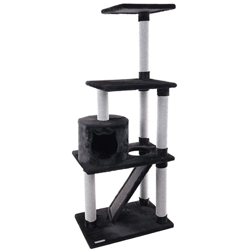 Когтеточка Flamingo Scratching Tree Forza з будиночком ігровий комплекс для котів (59229)