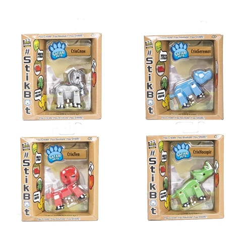 Фигурка для анимационного творчества Stikbot Safari Pets (в ассорт.) (TST622SF)