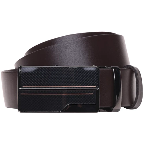Мужской ремень Borsa Leather темно-коричневый (br-115vgenav6)