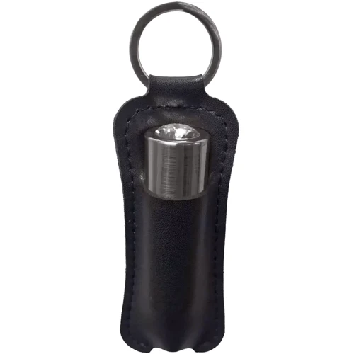 Вибропуля PowerBullet - First-Class Bullet 2.5" with Key Chain Pouch, Gun Metal